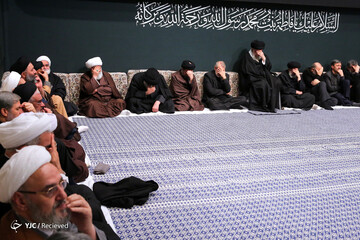 عزاداری شام شهادت حضرت زهرا(س) در حسینیه امام خمینی(ره)