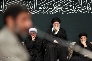 عزاداری شام شهادت حضرت زهرا(س) در حسینیه امام خمینی(ره)