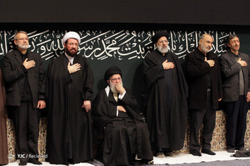 عزاداری شام شهادت حضرت زهرا(س) در حسینیه امام خمینی(ره)