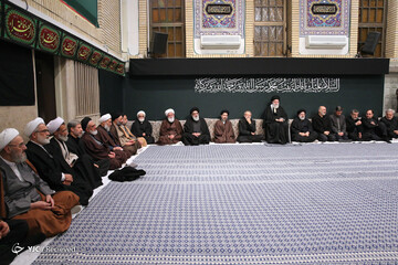 عزاداری شام شهادت حضرت زهرا(س) در حسینیه امام خمینی(ره)