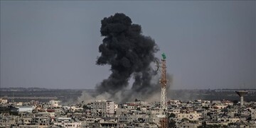 بمباران جنوب نوار غزه / یک زمین کشاورزی هدف قرار گرفت
