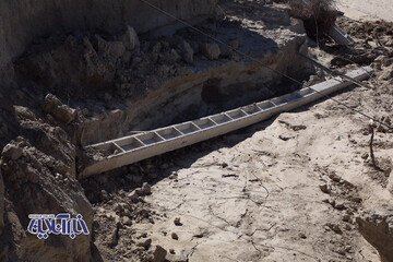 خسارت سیل در روستای عورکی منطقه دشت یاری