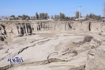 خسارت سیل در روستای عورکی منطقه دشت یاری