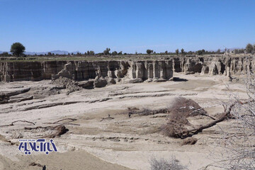 خسارت سیل در روستای عورکی منطقه دشت یاری