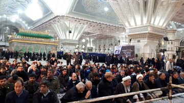مراسم بزرگداشت ۱۲ بهمن در حرم امام خمینی (ره)