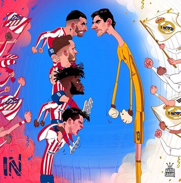 اینم کری‌خوانی مادریدی‌ها برای هم!