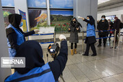 فیلم | نحوه معاینه مسافران چین با «اسکنر حرارتی» در فرودگاه امام خمینی(ره)