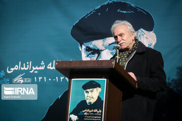 تشییع پیکر «ولی‌الله شیراندامی»