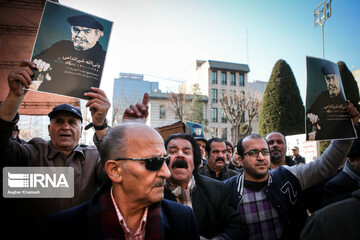 تشییع پیکر «ولی‌الله شیراندامی»