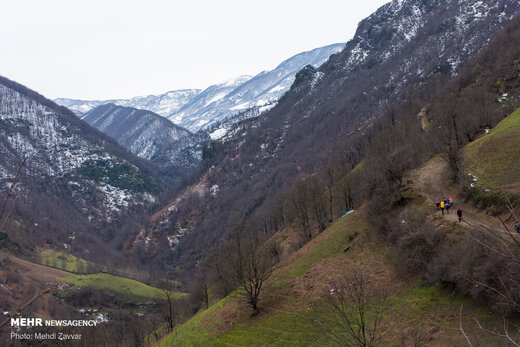 طبیعت چشمه آبگرم "مشه سویی" در اردبیل