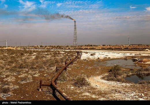 آسیب‌های محیط زیستی میدان نفتی آب تیمور در خوزستان