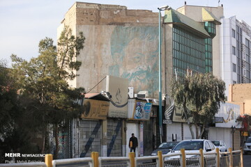 دیوارنگاره های برجای مانده از دوران انقلاب