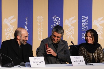نشست خبری فیلم دوزیست