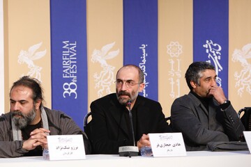 نشست خبری فیلم دوزیست
