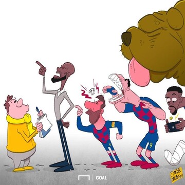 لیونل مسی از آقای مدیر شاکی شد!