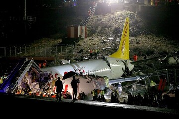 تعداد تلفات سانحه هواپیمایی استانبول افزایش یافت