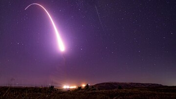 آمریکا یک موشک بالستیک قاره‌پیما آزمایش کرد