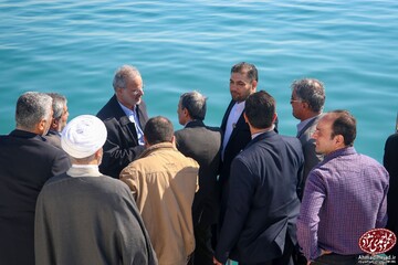 احمدی نژاد در جزیره هرمز