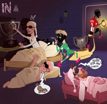 وقتی رئال و بارسا خواب بودند! 