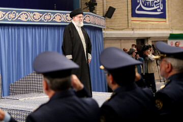 دیدار جمعی از فرماندهان و کارکنان نیروی هوایی و نیروی پدافند هوایی ارتش