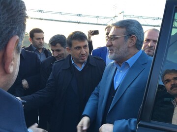 وزیر کشور وارد البرز شد
