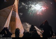 تصاویر |  مراسم نورافشانی به مناسبت سالگرد پیروزی انقلاب اسلامی ۲۲ بهمن ۱۳۹۸