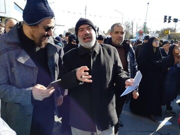 این مقامات سرشناس کشور در راهپیمایی ۲۲ بهمن