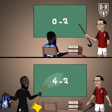 لوکاکو اینطوری معادله زلاتان را به هم زد!