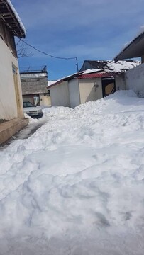 رشت اینچنین زیر برف رفت