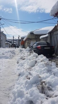 رشت اینچنین زیر برف رفت