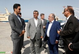 بازدید مشاور رئیس جمهور از پروژه های عمرانی جزیره کیش