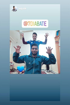 چالش شادی گل دیاباته