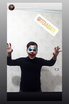 چالش شادی گل دیاباته