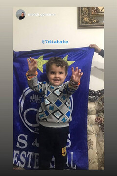 چالش شادی گل دیاباته