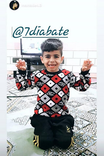 چالش شادی گل دیاباته