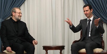 لاريجاني يؤكد مواصلة دعم بلاده لسوريا في مساعيها للقضاء على الإرهاب على أراضيها

