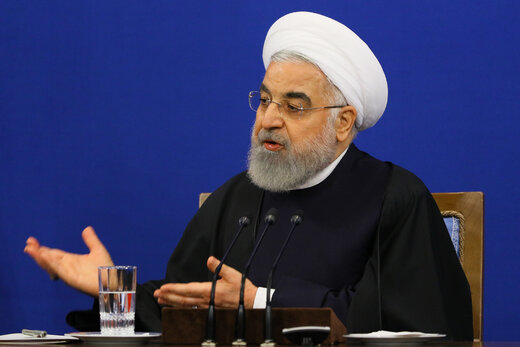روحانی: به روند کار دولت اشکال دارید یا لبخند زدن من؟ /اگر انتقاد کردن هم اشکال دارید، تعطیلش کنید/کاش ما هم مثل شورای نگهبان فقط ناظر بودیم /۹
