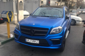 ببینید | لیموزین لاکچری مرسدس بنز در خیابان‌های تهران!