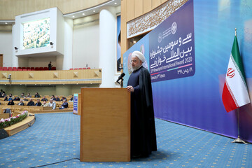 Rouhani hails scientific successes after Islamic Revolution