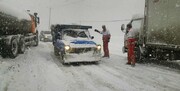 جاده‌های ۲۱ استان، زیر برف و باران