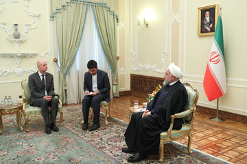 الرئيس روحاني : لم نغلق باب الحوار مع الاتحاد الاوروبي