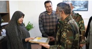 دیدار سرلشکر موسوی با خانواده‌ شهدا و جانبازان در کرمان