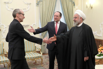 دیدار وزیر امور خارجه اتریش با رییس جمهوری
