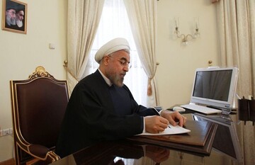 Pres. Rouhani congratulates Ghalibaf on his election as Parl. Speaker