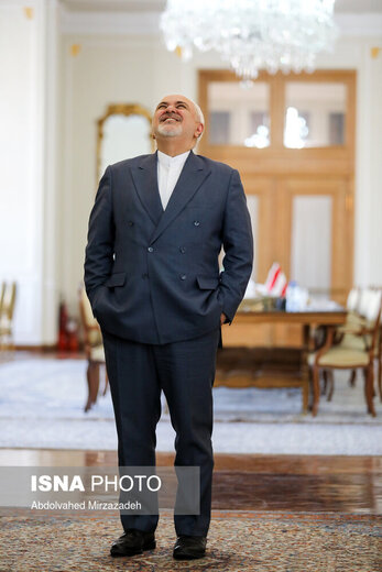 دیدار وزیر خارجه اتریش با محمد جواد ظریف