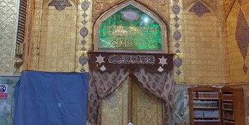درهای حرم امام علی (ع) بسته شد
