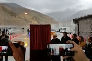 ببینید| افتتاح رسمی بزرگراه تهران شمال به دست روحانی با ذکر معروف علی برکت الله