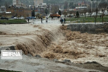 بالا آمدن سطح آب خرم رود‎