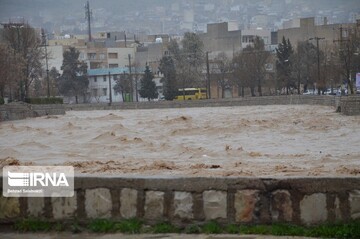 بالا آمدن سطح آب خرم رود‎