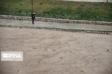 بالا آمدن سطح آب خرم رود‎